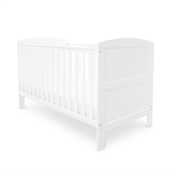 Ickle Bubba Coleby Cot Bed with Foam Mattress