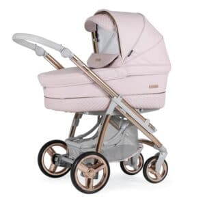 Bebecar Ip-Op XL Duo Pushchair and Carrycot Rose Blush