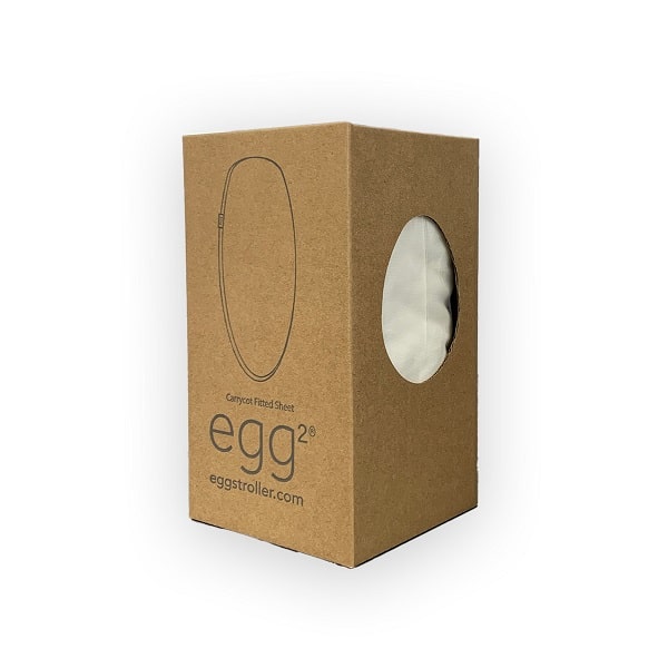 Egg2 Carrycot Fitted Sheets 2 Pack
