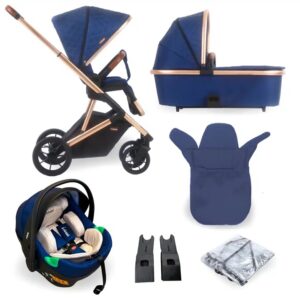 My Babiie MB500i Dani Dyer iSize Travel System Opal Blue